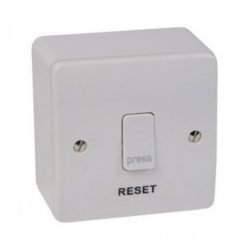 Wireless Reset Push Button Module C/W Back Box and Batteries